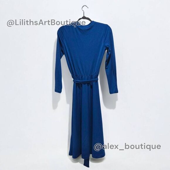 H&M Draped Wrap Midi Dress(C002)-Size Xs for Women - Picture 6 of 11